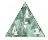 Triangolo Impressioni Platino su Verde декоративные элементы Petracers, Италия, 