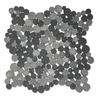 Tronchetto Monviso Mix Onda KER-TN153 мозаика Ker-av, Италия, Для дома Для стен