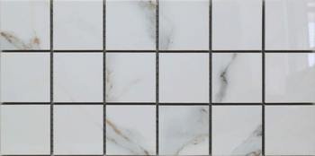 Aqua Calcatta Century Mozaic Polished мозаика Unico Tiles, Индия, Для кухни Для ванной Для коридора Для гостиной Для душа