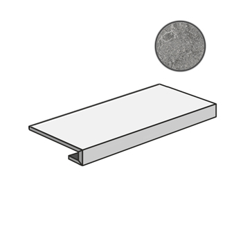 Materia Carbonio Scalino Frontale 620070001482 ступени Italon, Россия, Для кухни Для ванной Для туалета Для фартука Для душа