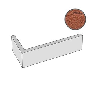 Sintra Terracotta Linguro W687WDF14 спецэлементы Feldhaus Klinker, Германия, Для фасада