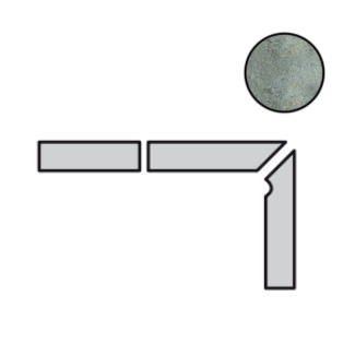 Nature Art 119 Quarz Grau Right бордюры Interbau, Германия, 