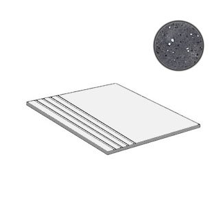 Roccia 845 Nero Ступень с насечками без угла 8131 ступени Stroeher, Германия, 