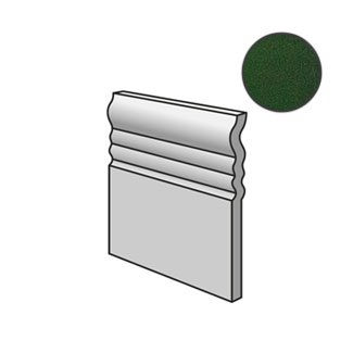 Evolution Skirting Victorian Green 22491 бордюры Equipe, Испания, Для кухни Для ванной Для туалета Для фартука Для душа